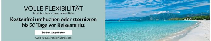 Banner Volle Flexibilität